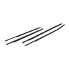 Toyota Hilux Revo (2015-2023) Black 4pcs Outer Door Belt Moulding
