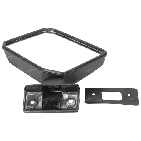 Toyota Landcruiser 70 75 78 79 Series LH Black Door Mirror (1984–2007)