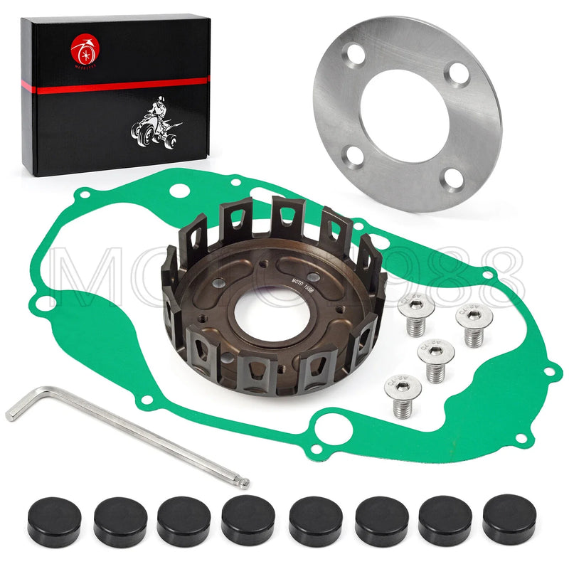 Yamaha YFZ350 Banshee Billet Clutch Basket Bushings & Gasket (1987–2006)