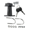 Vehicles 3L/5L Fuel Tank Mount Jerry Can Key Bracket Holder Lock Fastener