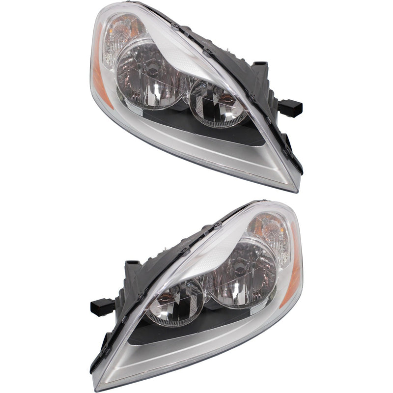 Headlight Set For 2010-2013 Volvo XC60 Halogen Left &