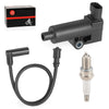 MTD Cub Cadet Challenger 500 UTV Ignition Coil & Spark Plug + Wire Cap