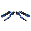 BMW S1000R S1000RR Folding Extendable Brake Clutch Levers Grip Set (2010-2023)