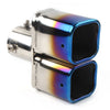 Car Accessories Stainless Steel Dual Exhaust Pipe Tail Muffler Tip
