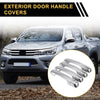 Toyota 4Runner 4pcs Exterior Door Handle Cover Chrome Silver (2010–2019)