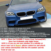 BMW 5 Series F10 F11 F18 M Sport Matte Black Front Kidney Grille (2010-2016)