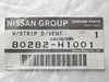 NISSAN DATSUN 1200 B120 Front Door Ventilator Weather Strip LHRH Set