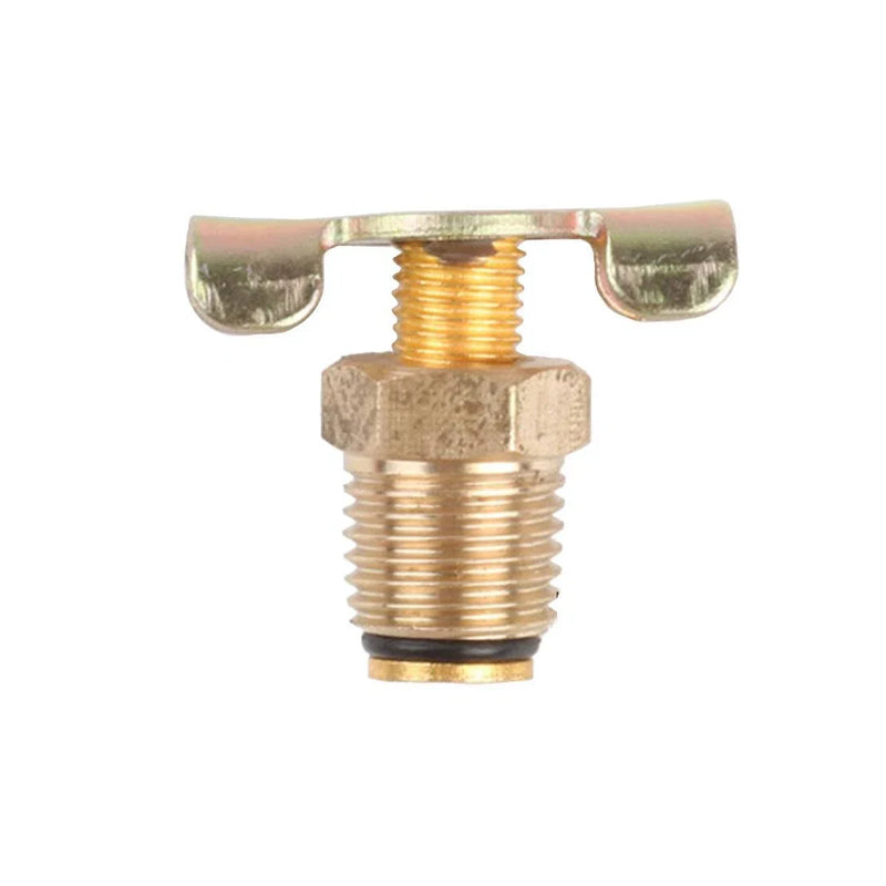 Radiator, Compressor, Oil, Water, Air 1/4" NPT Brass Drain Valve
