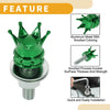 Universal Motorcycle License Plate Screws Cover 35mm 4Pcs
