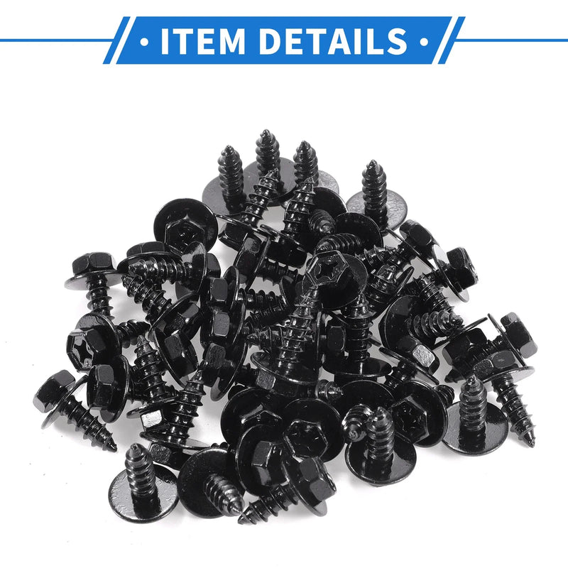 Scion XD 50 Pcs Fender Liner Splash Shield Bumper Cover Screws (2008-2014)