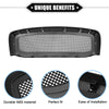 Dodge Ram 3500 (2006 - 2009) Gloss Black Front Grille Assembly