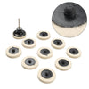 Angle Grinder 2 x 2" Wool Felt Polishing Wheel Buffing Pads