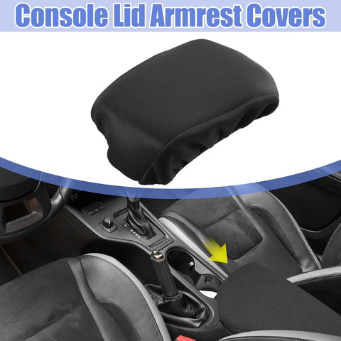 Ford Ranger Black Center Console Cover Pad (2019-2020)
