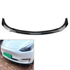 Tesla Model Y Carbon Fiber Front Bumper Lip Spoiler (2020-2022)