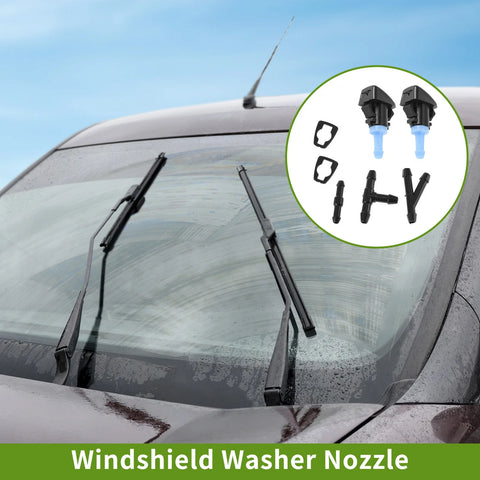 Jeep Windshield Washer Nozzle w/ Hose Connector