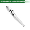 Lexus ES350 (2007-2012) Silver Tone Front Right Exterior Door Handle