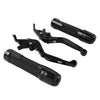 BMW F900 F900R Black Extendable Brake Clutch Levers & Grips (2020-2023)