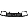 Grille For 1998-2000 Nissan Frontier Plastic Black Shell