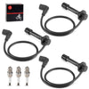 Kawasaki Mule PRO-FXR PROFXR Spark Plug Wire Kit (2018–2023)