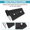 Jeep Wrangler JK (2007-2018) Stainless Steel 8pcs Car Door Hinge Kit w/ Bolts