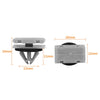 Jeep Cherokee WK2 20 x Plastic Rivet Bumper Fasteners (2011-2023)