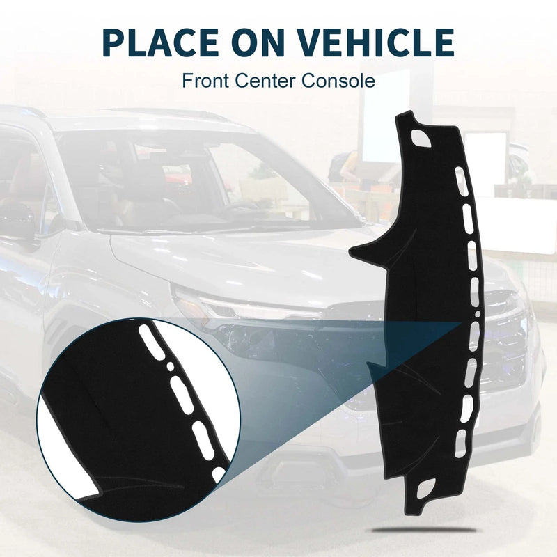 Subaru Forester SH 2007-2012 Black Dashboard Cover Mat
