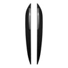 VW Touareg Carbon Fiber Front Headlight Eyelid Trim Covers (2010-2018)