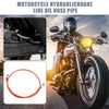 Motorcycle Brake Line / 10mm / Hydraulic Oil Hose Pipe 28° 0° Orange