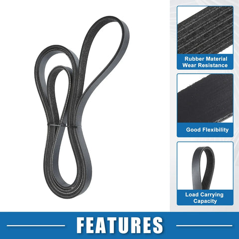 Chevrolet Corvette V-Ribbed Serpentine Belt (1984)