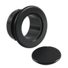 Outdoor Table Cover Black Table Umbrella Hole Ring Plug Cap Set