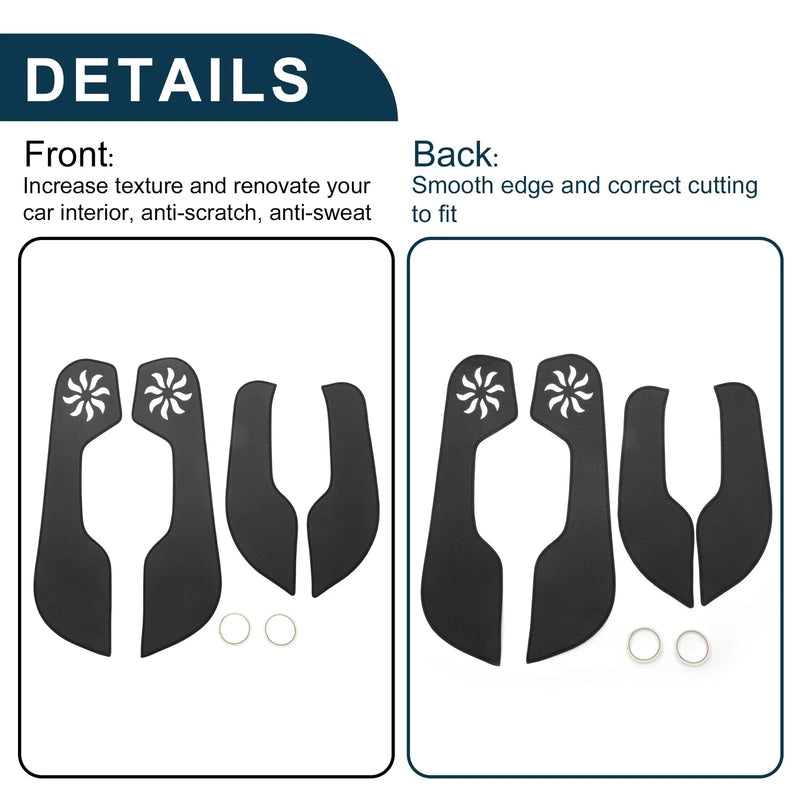 Honda Civic 10th Gen (2016-2019) 1 Set Car Door Anti Kick Pad Protector