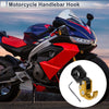 1 x Arc Aluminum Alloy Motorcycle Hanging Hook Hexagon Wrench Gold Tone