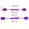 Motorcycle Balance Bar 22mm Purple Crossbar Handlebar