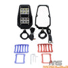 Polaris UTVs 1. Universal 1.75'' or 2'' Roll Bar Side Mirrors w/LED Light