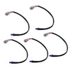Car 5 x T10 168 194 W5W 2821 2825 Rubber Base Socket Wiring Harness