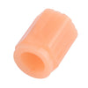 Car Wheel Stems 4 x Orange Fluorescent Tire Valve Caps