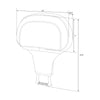 Harley Road Glide Street Glide Driver Backrest Pad (1988-2023)