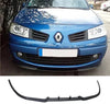 Renault Megane Mk2 Front Bumper Splitter 3 Pcs (2002-2008)