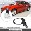 Toyota Corolla Left Side Door Mirror Assembly White (2020-2022)