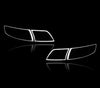 Infiniti FX35 Tailights Trim Bezel Cover (2003-2008)