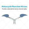 Harley Davidson Street Glide & Dyna Rearview Mirrors