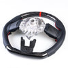 Mini F54 F55 F56 F57 Carbon Flat Bottom Leather Steering Wheel (2021-)
