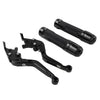 Honda CB1100 CB1300 Black Extendable Brake Clutch Lever Grip Set (2013-2023)