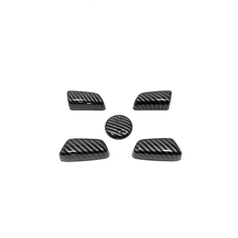 Nissan Rogue 5x Carbon Fiber Seat Adjustment Button Cover Trim (2021–2023)