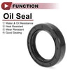 Make Model Shaft Seal 35x50x10mm Oil Seal Nitrile 70D Rubber Black