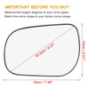 Toyota RAV4 Left Driver Side Non-Heated Mirror Glass Backing