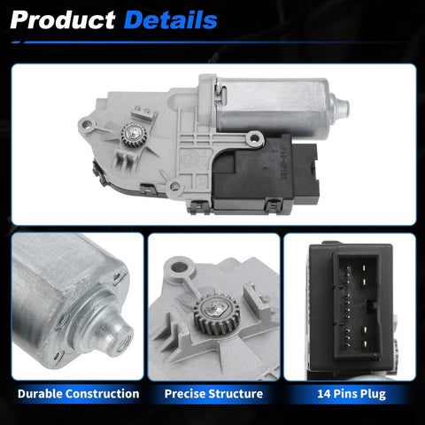 Cadillac SRX Chevrolet Camaro Sunroof Motor with Control Module