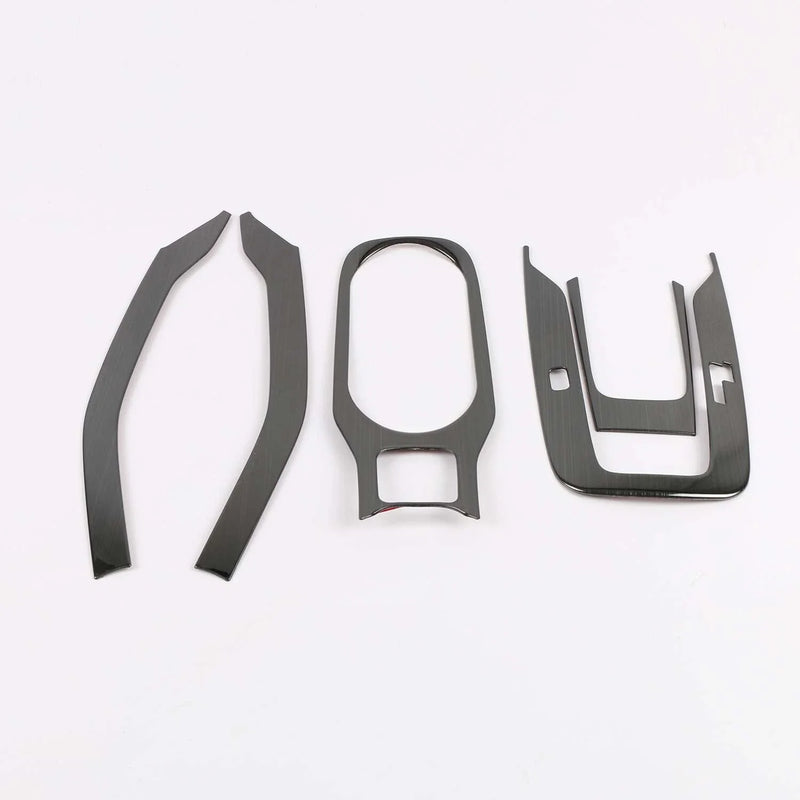 Toyota Corolla Steel Black Gear Shift Water Cup Frame Cover Trim (2020-2024)