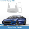 Honda Stepwgn (2023) Silver Tone Front Row Rear Light Trim Bezel
