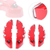 Car 16-17" Wheels 4 x Red Disc Brake Caliper Covers (2016-2017)